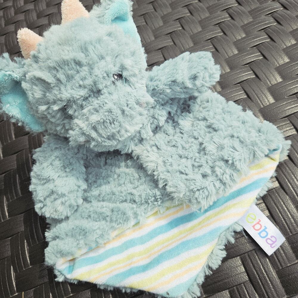 Ebba Magical Dragon Jaxon Luvster Plush Toy Stuffed Animal Baby Lovey Blanket